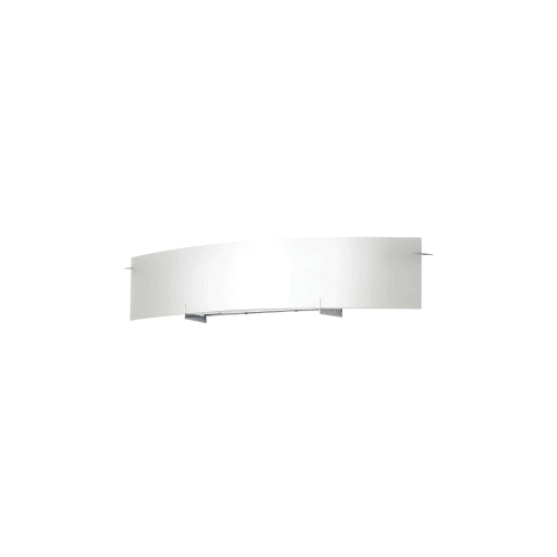 34" Curved Glass Bath Bar Vanity Fixture